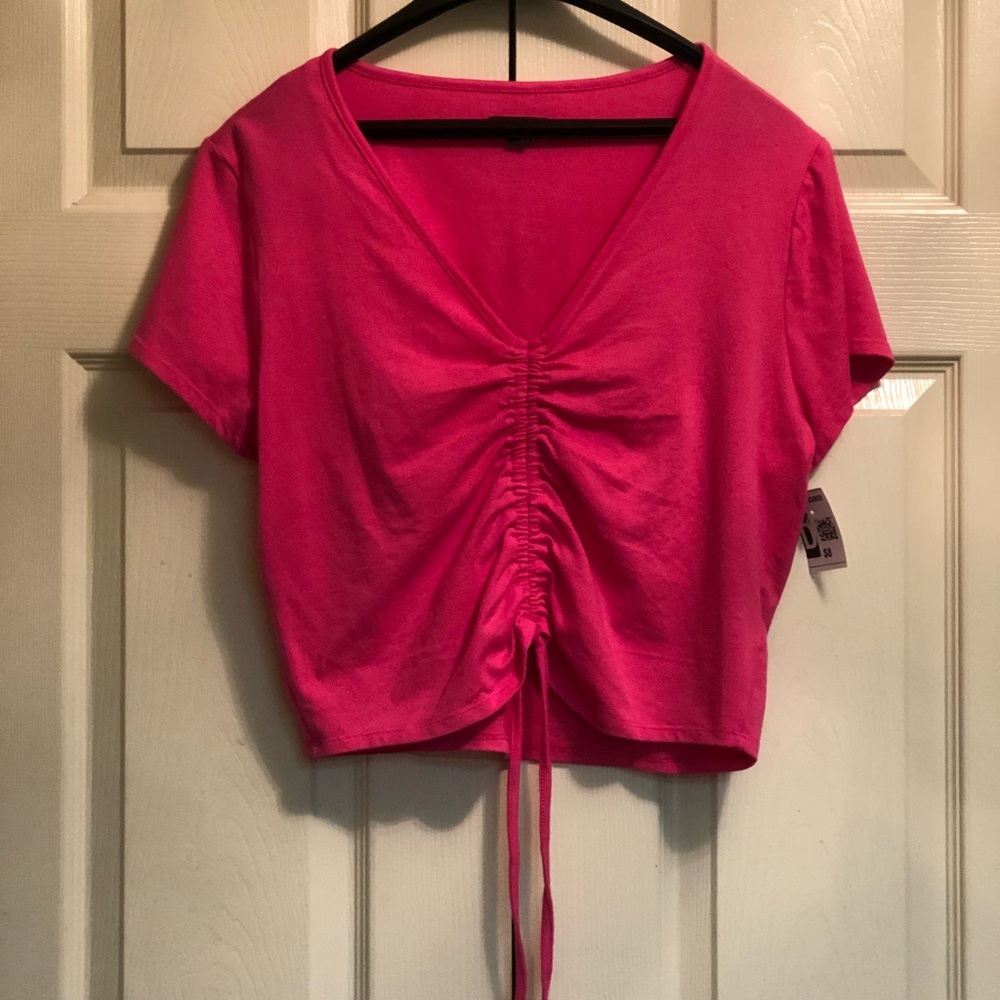Pink blouse